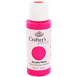 Farba akrylowa R&L Crafter's Choice 59ml, Różowa/Fluorescent Pink